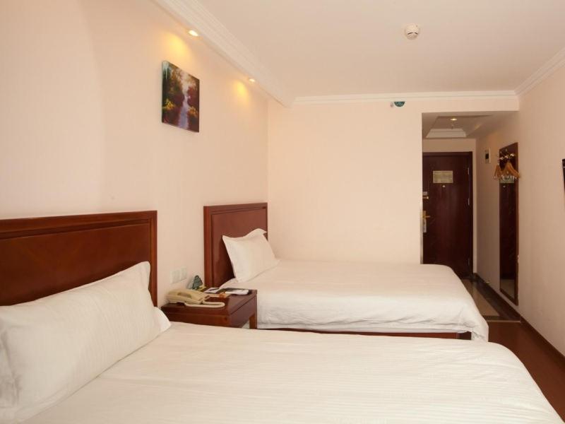 Greentree Inn Beijing Tongzhou Guoyuan Xinhualian Express Hotel Экстерьер фото