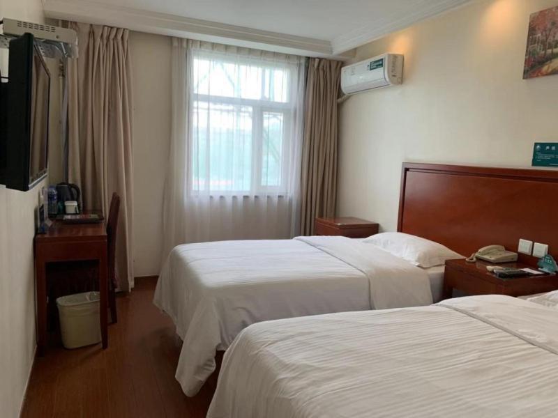 Greentree Inn Beijing Tongzhou Guoyuan Xinhualian Express Hotel Экстерьер фото