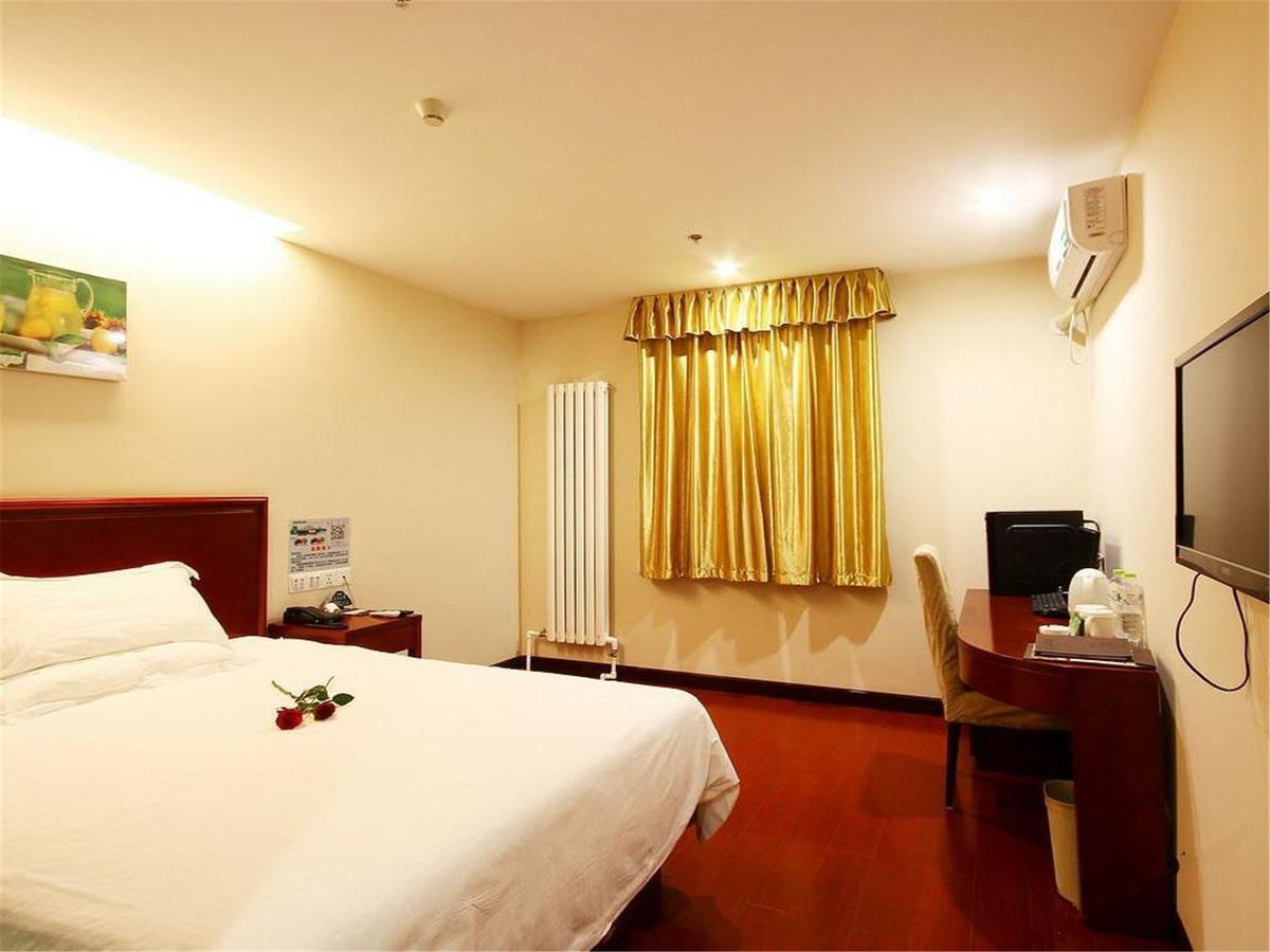 Greentree Inn Beijing Tongzhou Guoyuan Xinhualian Express Hotel Экстерьер фото